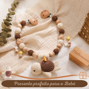 Clipe Corrente prendedor de chupeta para carrinho de bebê - Mobile de Carrinho