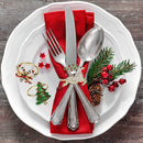 6Pcs Porta Guardanapos Natalinos