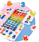 Prancha de Pesca Educativa Magnética em 3D - Método Montessori