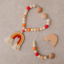 Corrente de chupeta para carrinho de bebé