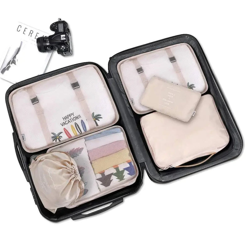 Organizadores de Mala de Viagem - Mala Maternidade 7Pcs