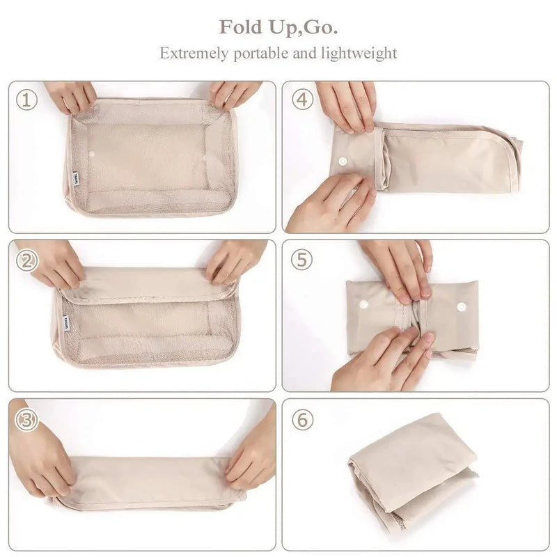 Organizadores de Mala de Viagem - Mala Maternidade 7Pcs
