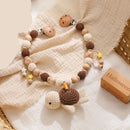 Clipe Corrente prendedor de chupeta para carrinho de bebê - Mobile de Carrinho