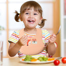 Babete de Silicone à Prova d'Água com Bolso Coletor