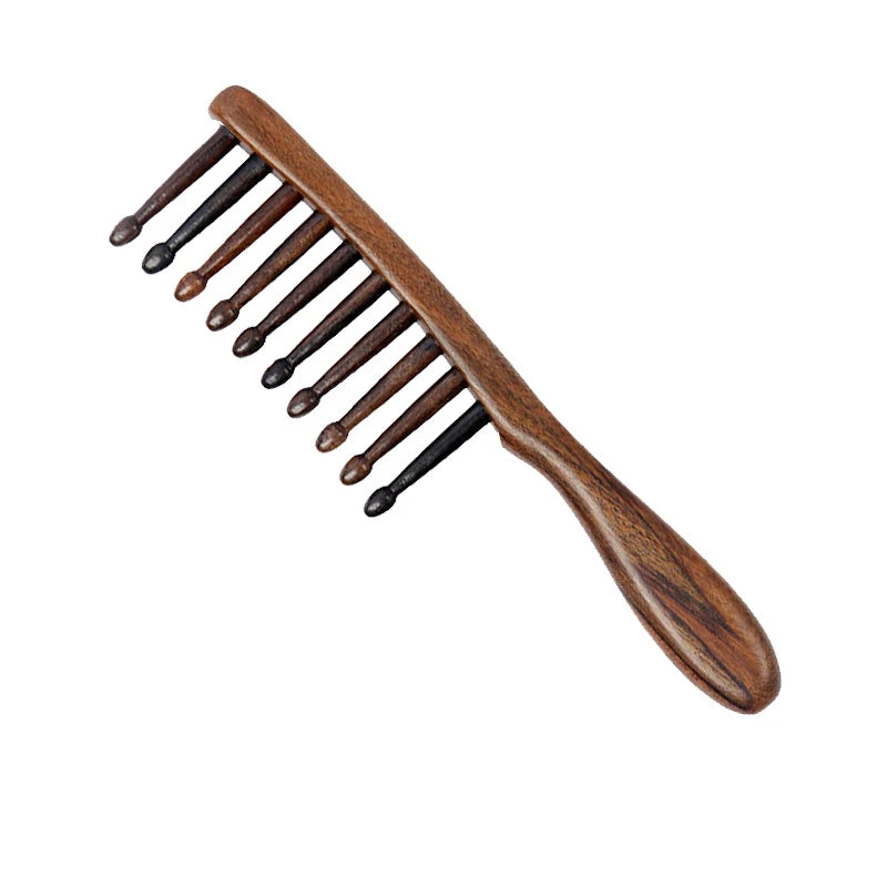 1Pc Pentes Massageadores em Madeira