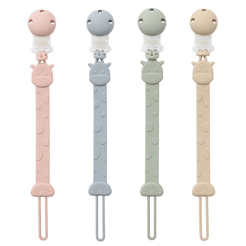 Clipes Prendedor de chupeta de silicone