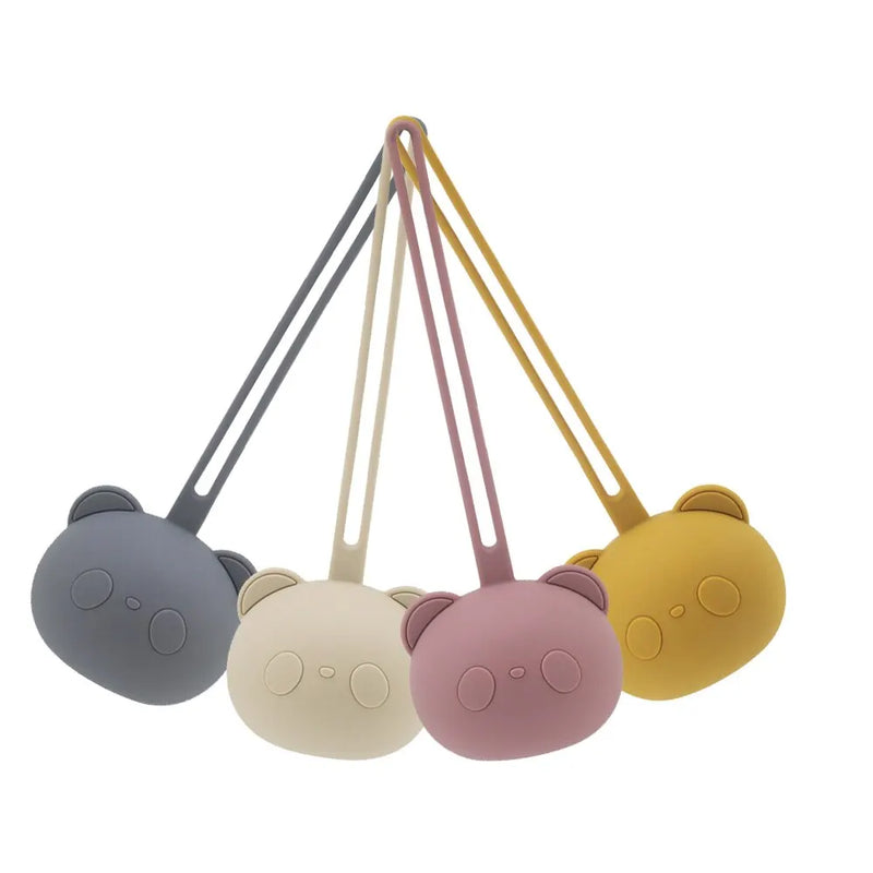 Porta chupeta panda em Silicone