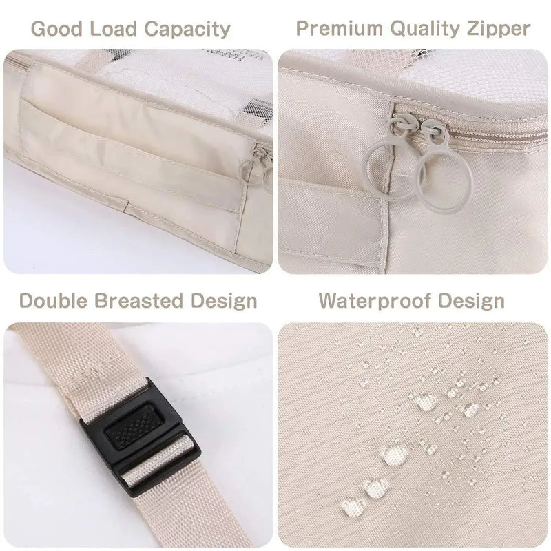 Organizadores de Mala de Viagem - Mala Maternidade 7Pcs