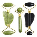 Conjunto de Gua sha facial e Jade Roller