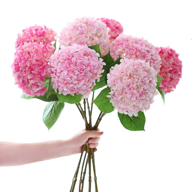 Hortênsias Artificias de Cores Variadas