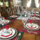 4-24Pcs Porta Guardanapo de Acrílico Tranparente com suporte para flores.