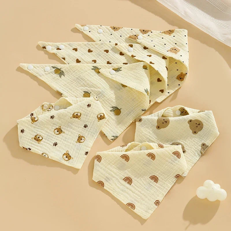 Babete Triangular de Tecido - Coleção Outono