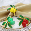 6Pcs Porta Guardanapo Frutas