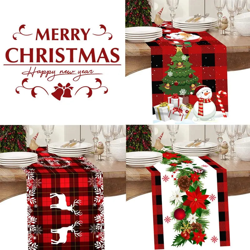 Caminho de Mesa Temas Natalinos - Várias estampas