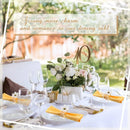 4-24Pcs Porta Guardanapo de Acrílico Tranparente com suporte para flores.