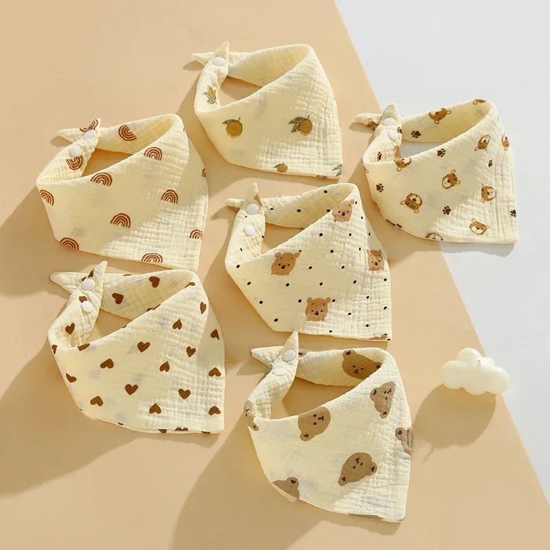 Babete Triangular de Tecido - Coleção Outono