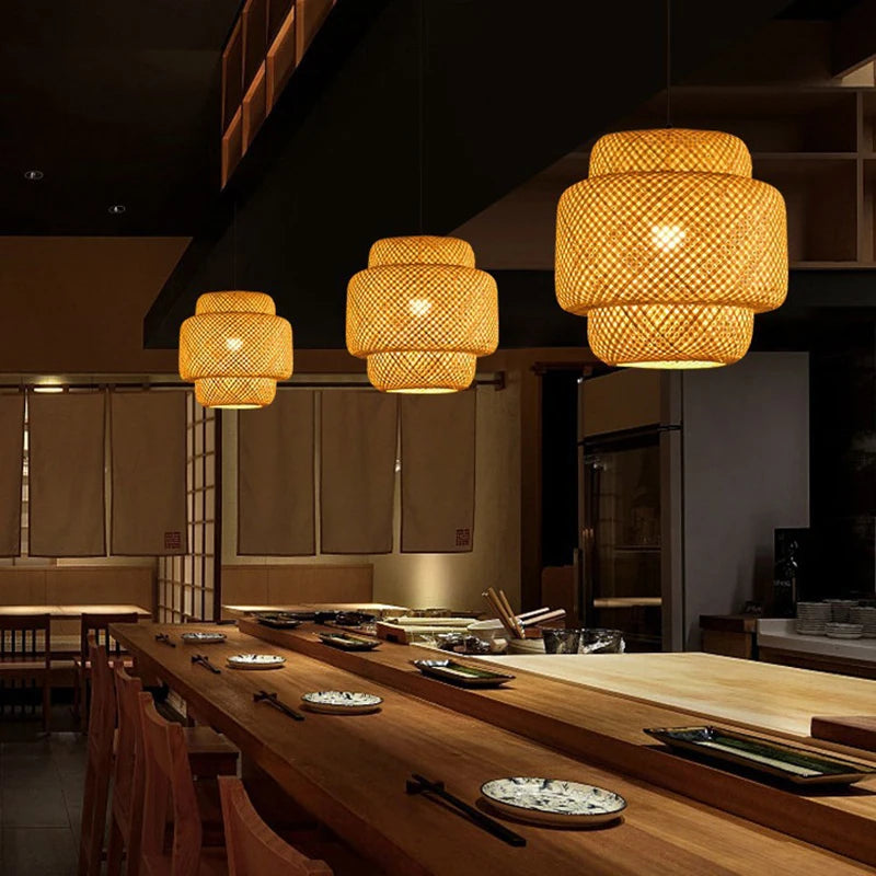 Candeeiro Natural Bamboo