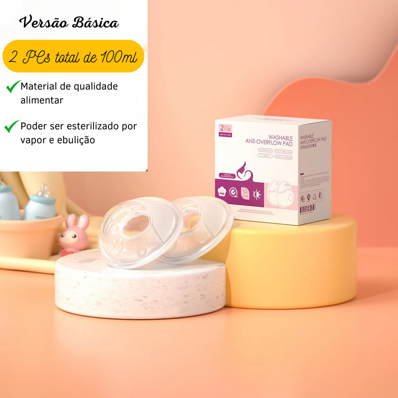 Concha Coletora e Protetora para os Mamilos