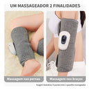 Massageador inteligente com 3 modos de compressão