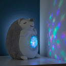 Peluche Ouriço Dorme com as Estrelas / com Ruído Branco e Projector de Luz